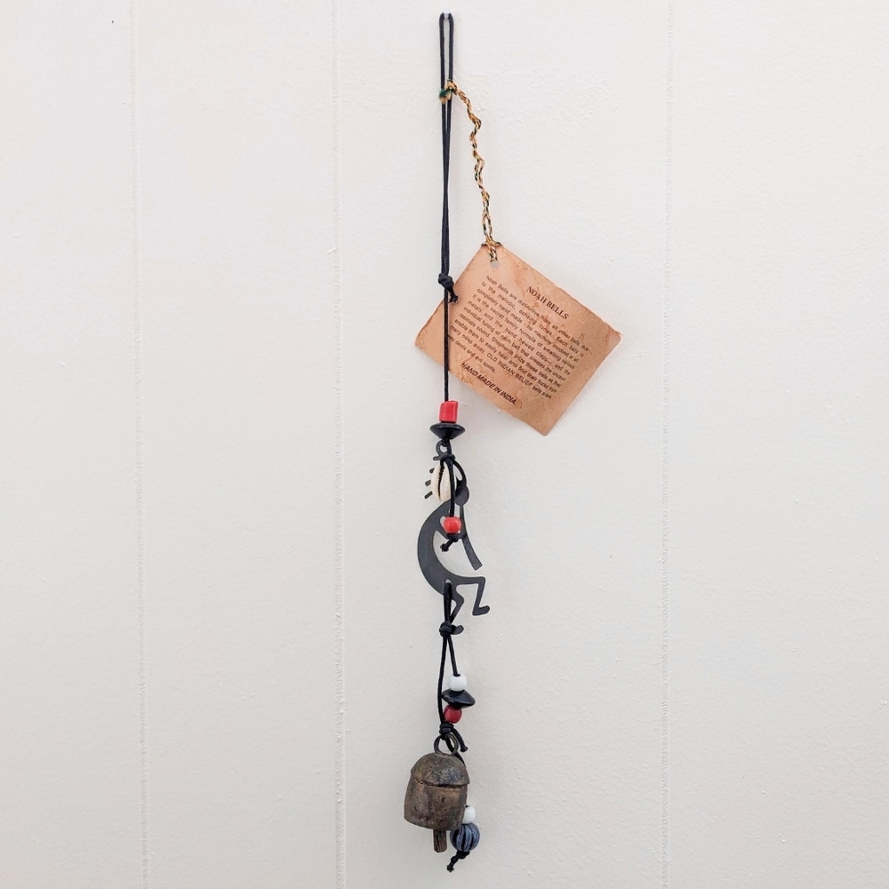 Kokopelli Noah Bell Windcatcher with Handmade Bell